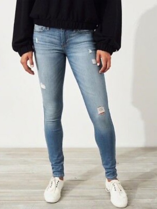 Hollister Denim - Retro Hollister Co. Light Super Skinny Jeans